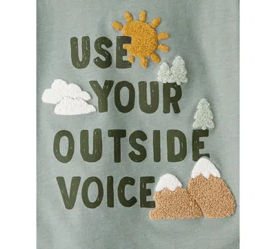 Carter's Toddler Boys Outdoor Voice Short-sleeve Graphic T-shirt In Green