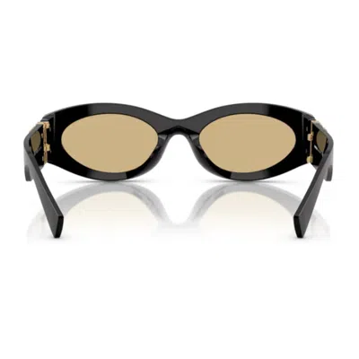 Miu Miu 0mu 11ws Miu Glimpse 16k10r Nero Sunglasses In Gray