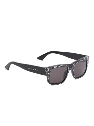 Marni Eyewear Gukija Sunglasses In Black