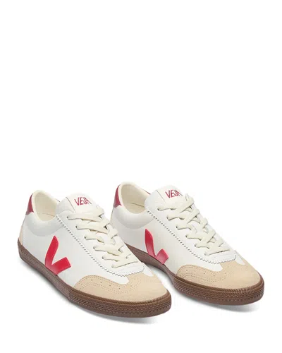 Veja Volley Sneakers With Inserts In White