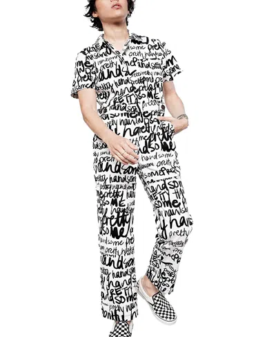 Wildfang Essential High Waisted Coverall In White