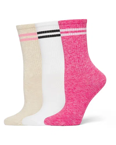 Hue Must Have Crew Socks, Pack Of 3 In Multi