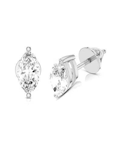 Amairah 14k 2.00 Ct. Tw. Lab-grown Diamond Stud Earrings In Metallic