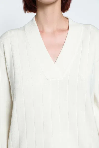 Max Mara Arten Sweater In White