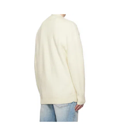 Lanvin Stripe-detail Cardigan In Neutral