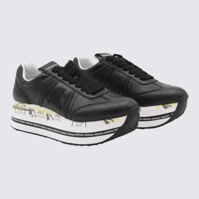 Premiata Beth Black Sneakers In Black