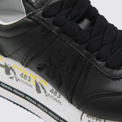 Premiata Beth Black Sneakers In Black