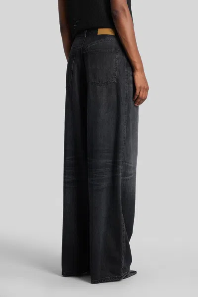 Haikure Candy High-rise Wide-leg Jeans In Black