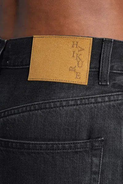 Haikure Candy High-rise Wide-leg Jeans In Black