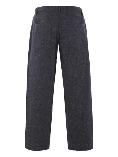 Jil Sander Jeans With Belt Loops In Gray