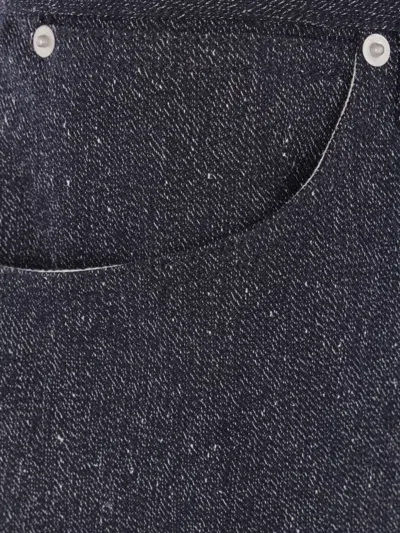 Jil Sander Jeans With Belt Loops In Gray