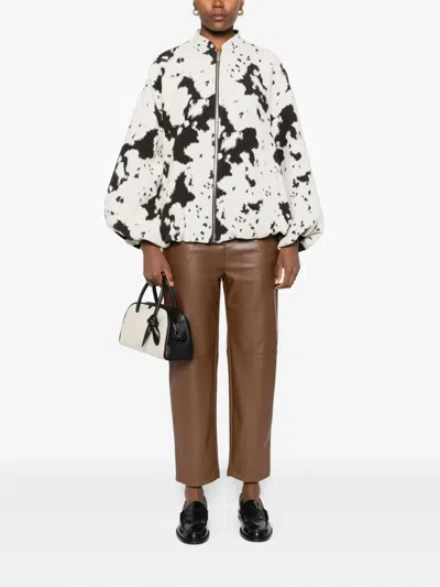 Imperial Graphic-print Zip-front Jacket In Multi