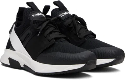 Tom Ford Neoprene And Suede Jago Sneakers