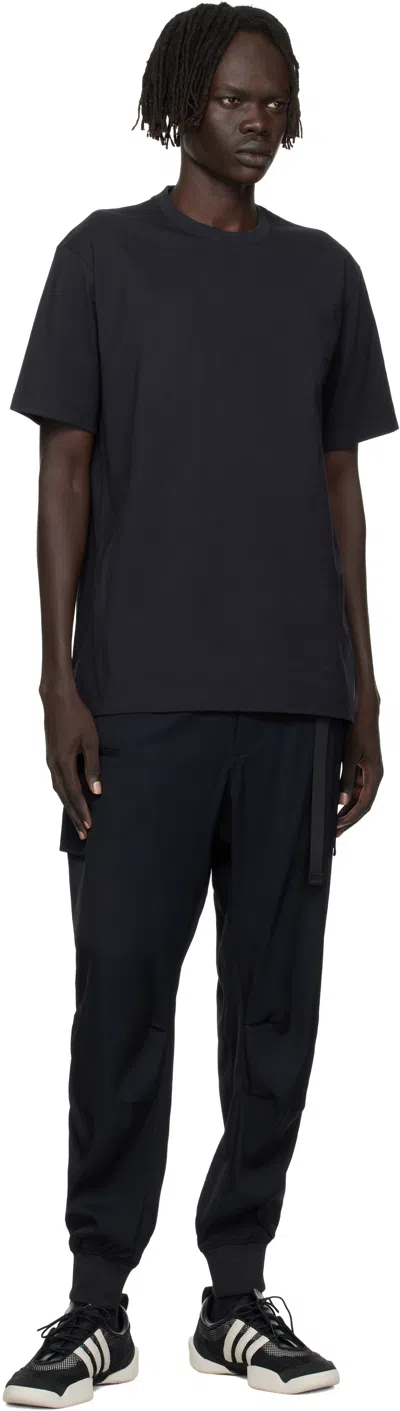 Y-3 M Wo Ss Tee In Black