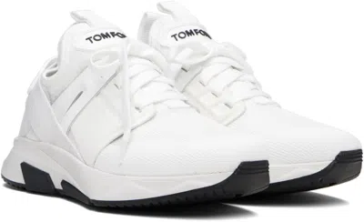 Tom Ford White Lace-up Sneakers