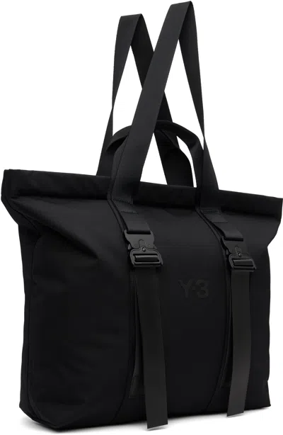 Y-3 Staple Shopper In Black
