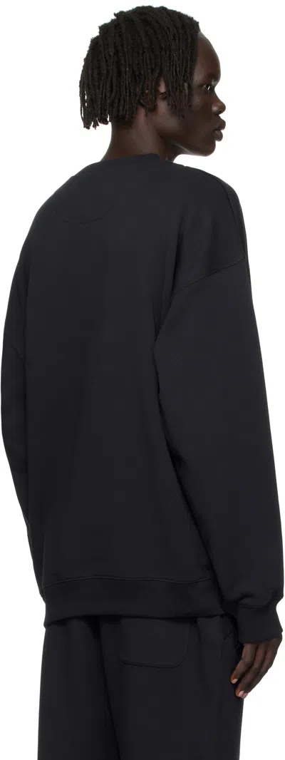 Y-3 Men's Graphic Crew Sweat In Black