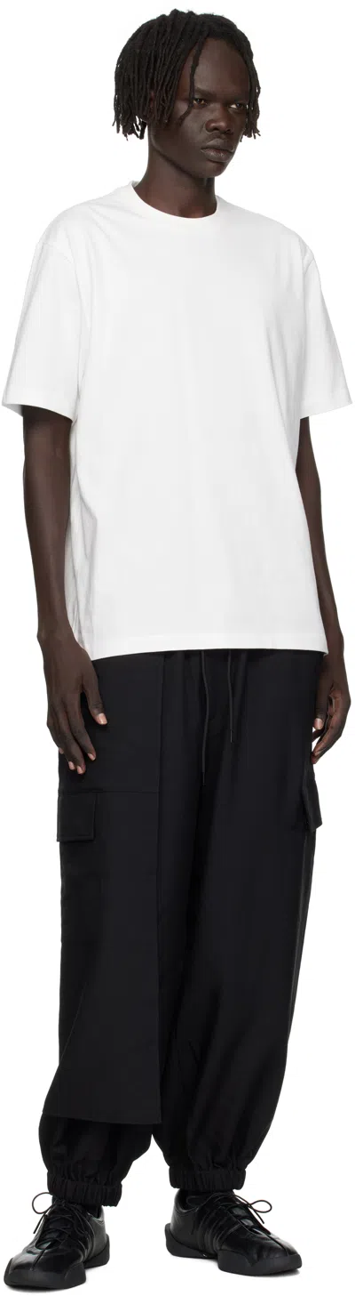 Y-3 Classic Chest Logo Cotton T-shirt In White