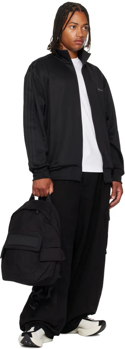 Y-3 Backpack With Flap Pocket In Black
