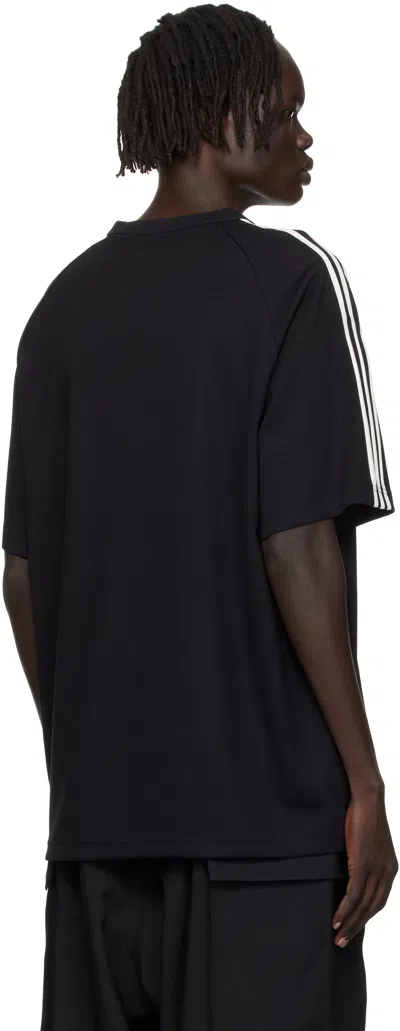 Y-3 3 Sleeves T-shirt In Black