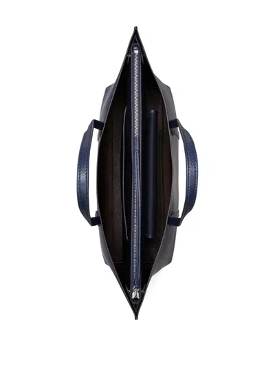 Tory Burch Spacious Double Handle Tote Bag In Blue