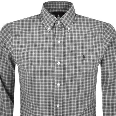 Ralph Lauren Long Sleeve Shirt Grey In Gray