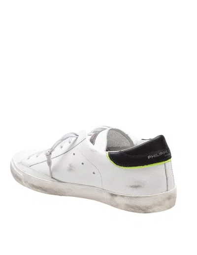 Philippe Model Paris Worn-look Low-top Sneakers In Multi