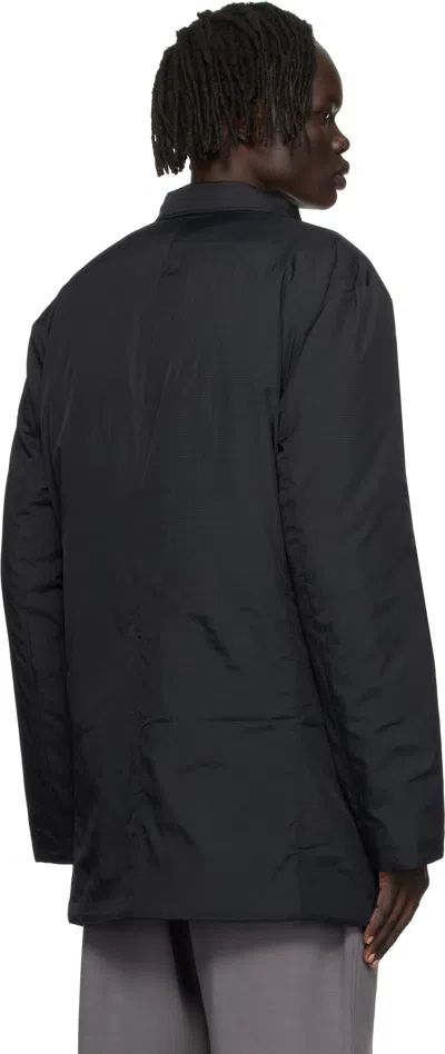 Y-3 Multi-pocket Padded Jacket In Black