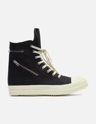 Rick Owens Drkshdw Drkshdw By Rick Owens "concordians Cargo Sneaks" Sneaker In Black