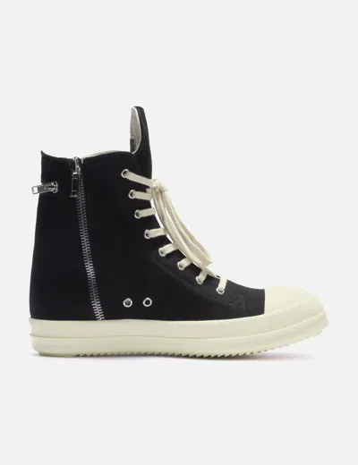 Rick Owens Drkshdw Drkshdw By Rick Owens "concordians Cargo Sneaks" Sneaker In Black