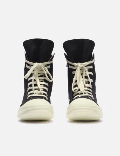 Rick Owens Drkshdw Drkshdw By Rick Owens "concordians Cargo Sneaks" Sneaker In Black