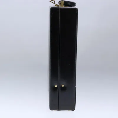 Pre-owned Bally Black Leather Briefcase Bag ()