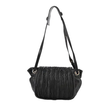 Pre-owned Bally Black Leather Shoulder Bag ()