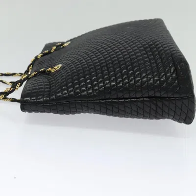 Pre-owned Bally Black Leather Shoulder Bag ()