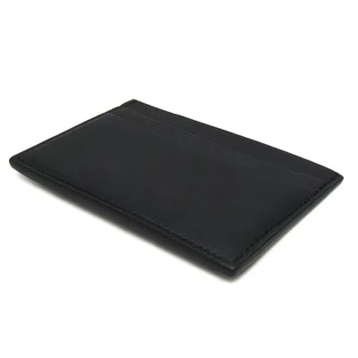 Pre-owned Bulgari Black Leather Wallet  ()