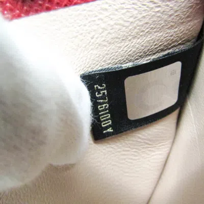 Pre-owned Bulgari Bvlgari Bvlgari Red Leather Wallet  ()