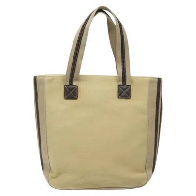 Pre-owned Burberry Blue Label Beige Canvas Tote Bag ()
