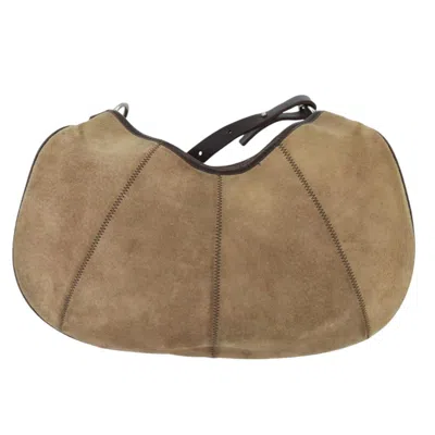 Pre-owned Burberry Blue Label Beige Suede Shoulder Bag ()