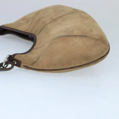 Pre-owned Burberry Blue Label Beige Suede Shoulder Bag ()