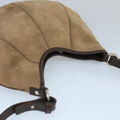 Pre-owned Burberry Blue Label Beige Suede Shoulder Bag ()