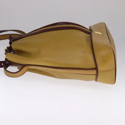 Pre-owned Cartier Must De  Yellow Leather Shoulder Bag ()