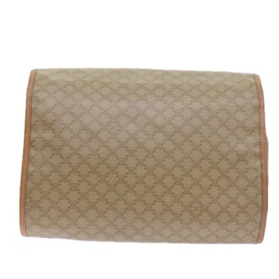 Pre-owned Celine Céline Beige Canvas Clutch Bag ()