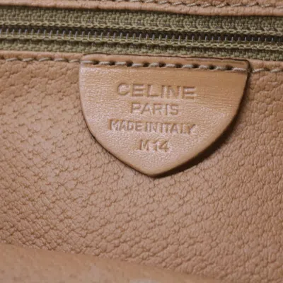 Pre-owned Celine Céline Beige Canvas Clutch Bag ()