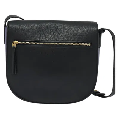 Pre-owned Celine Céline Black Leather Shoulder Bag ()