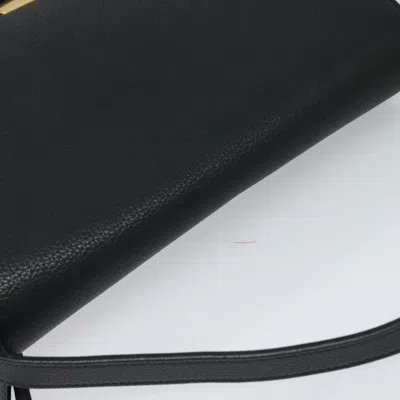 Pre-owned Celine Céline Black Leather Shoulder Bag ()