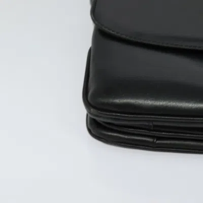Pre-owned Celine Céline Black Leather Shoulder Bag ()