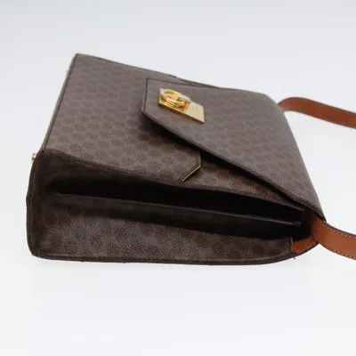 Pre-owned Celine Céline Brown Canvas Shoulder Bag ()