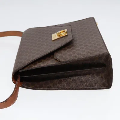 Pre-owned Celine Céline Brown Canvas Shoulder Bag ()