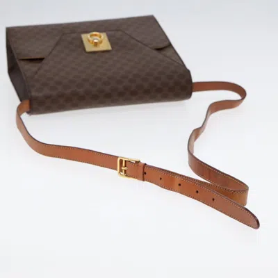Pre-owned Celine Céline Brown Canvas Shoulder Bag ()