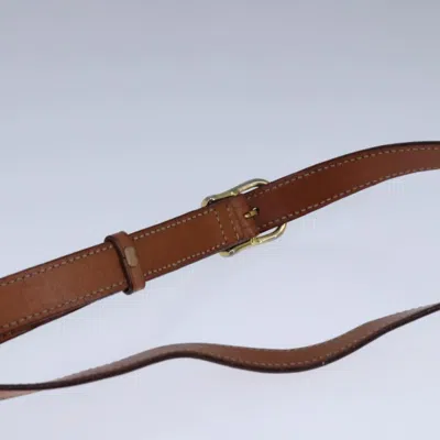 Pre-owned Celine Céline Macadam Beige Canvas Shoulder Bag ()